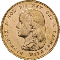 1897 Nederland 10 gulden Wilhelmina