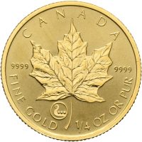 2006 Canada 10 dollars Elizabeth II, 1/4 oz .999 gull, 0