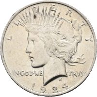 1924 USA dollar, Philadelphia, 01