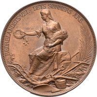 Jarlsberg og Laurvigs Amt Landhusholdningsselskab, I. Throndsen, 43 mm, bronse, 0