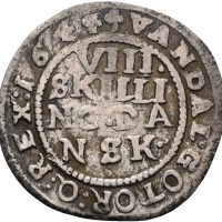 1644 8 skilling Christian IV - sjelden type