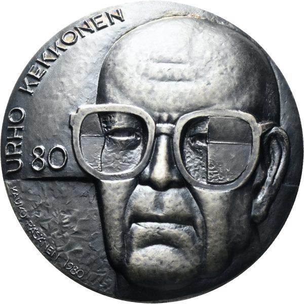 Kauko Räsänen, 80-årsdag av Uhro Kekkonen, bronse