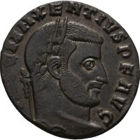 Æ follis Maxentius (307-312 e. Kr.), 6,07 g, Roma, 1+