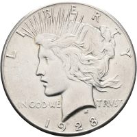 1928 USA dollar Philadelphia, 1+/01