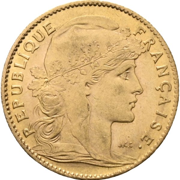 1905 Frankrike 10 francs 3. republikk, Paris, 01