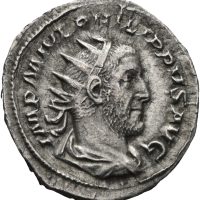 AR antoninian Philip I (244-249 e.Kr.), 4,01 g, 1/1+