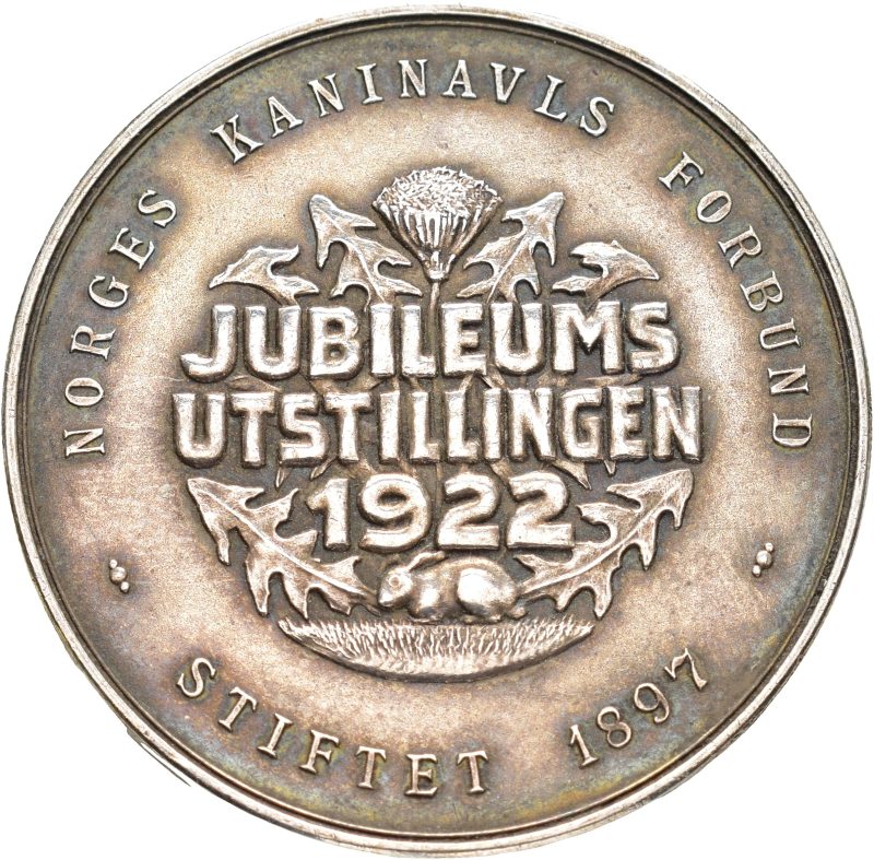 Jubileum utstilling Norges Kaninavlsforbund 1897-1922, Rui, 35 mm, 01