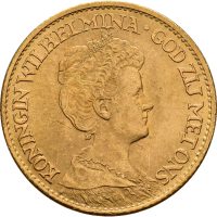 1913 Nederland 10 gulden Wilhelmina, 01