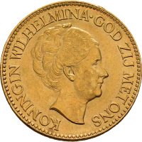 1932 Nederland 10 gulden Wilhelmina, 01