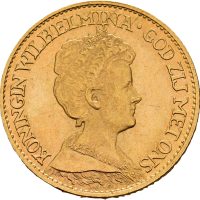 1917 Nederland 10 gulden Wilhelmina, 01