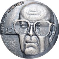 Kauko Räsänen, 80-årsdag av Uhro Kekkonen, bronse