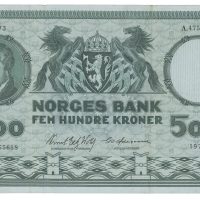1973 500 kroner A4755618, 4. utgave, 1-