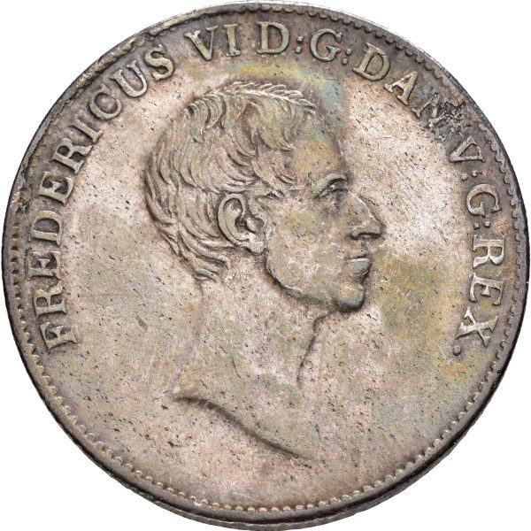 1828 FF Danmark speciedaler Frederik VI, 1