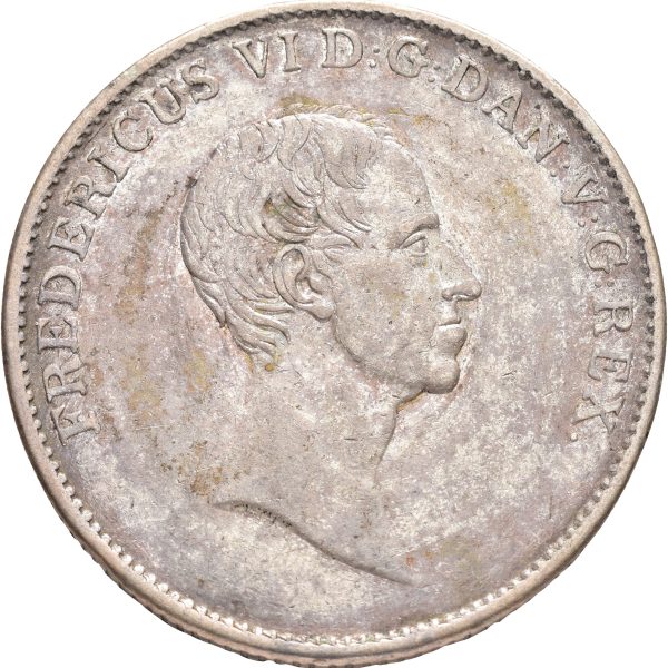 1839 WS Danmark speciedaler Frederik VI, 1