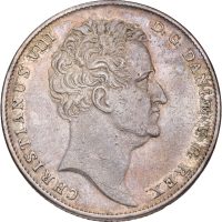 1844 FF Danmark speciedaler Christian VIII, 1/1+
