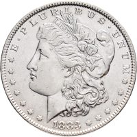 1883 USA dollar, Philadelphia, 1+/01