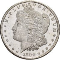 1880 S USA dollar, San Francisco, 0/01