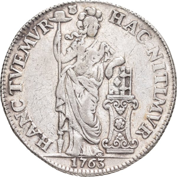 1763  Holland 3 gulden, riper, 1