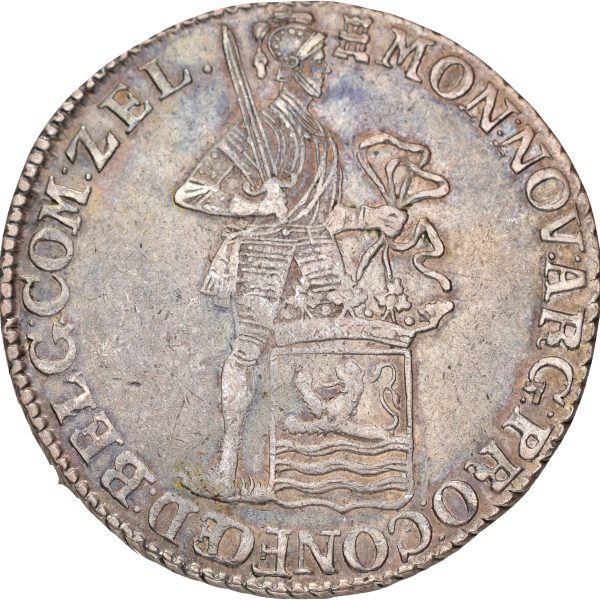 1792 Zeeland sølv dukat, Mint Middelburg, 1+
