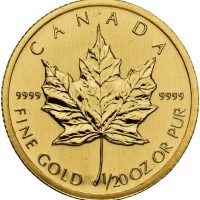 2003 Canada dollar Elizabeth II, 1/20 oz gull, BU