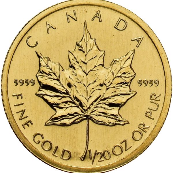 2003 Canada dollar Elizabeth II, 1/20 oz gull, BU