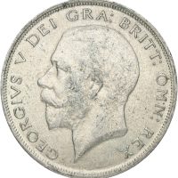 1921 England 1/2 crown George V (1910-1936), 1+/01