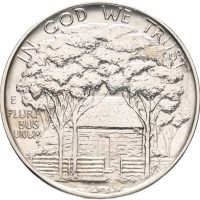 1922 USA 1/2 dollar Grant Memorial, 1+