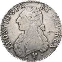 1788 Frankrike ecu Ludvig XVI (1774-1792), 28,98 g, Bayonne, 1