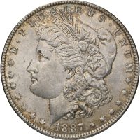 1887 USA dollar Philadelphia, 0/01