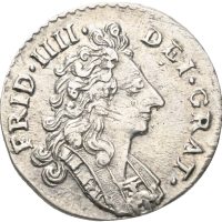1707 8 skilling Frederik IV (1699-1730),1+