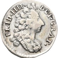 1713 8 skilling Frederik IV (1699-1730), 1/1+
