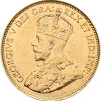 1912 Canada 10 dollars George V, 01