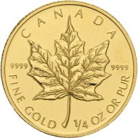 2003 Canada 10 dollars Elizabeth II, 1/4 oz .9999 gull, proof
