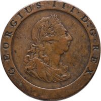 1797 England penny George III (1760-1820), Cartwheel, 1/1+