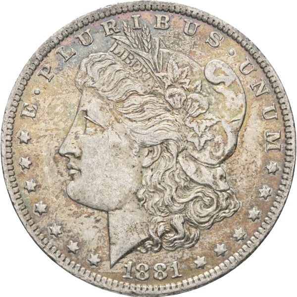 1881 O USA dollar, New Orleans, 1+