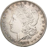 1883 O USA dollar, New Orleans, 1+
