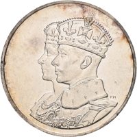 1939 Kanada Royal Visit George VI, 32 mm, sølv, 0
