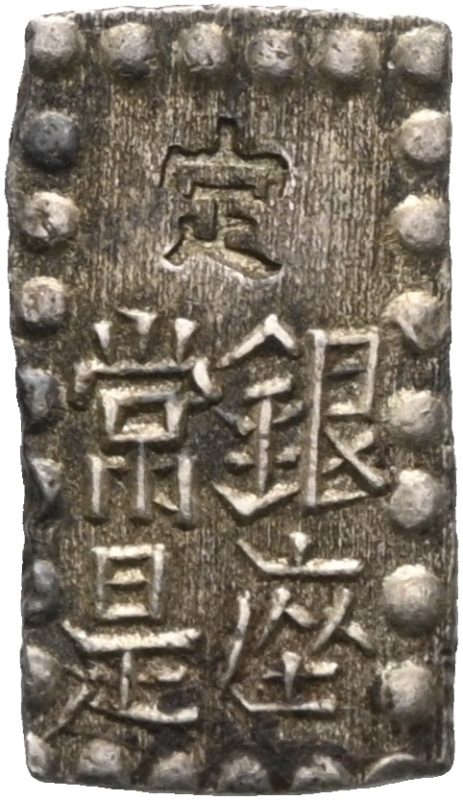 Japan shu Kömei (1847-1867), Ansei Ichibugin, 1,91 g, 1+