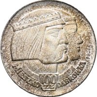 1966 Polen 100 zlotych, 1000 år Polen, prøve, 0/01