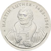 1983  DDR 20 mark Martin Luther, 0/01