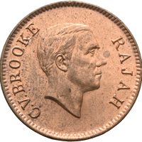 1937 Sarawak (Britisk Malaysia) cent C. V. Brooke, 0/01