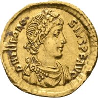 AV solidus Theodosius I (379-395 e. Kr.)
