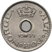 1939 10 øre, 0