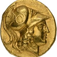 333-327 f.Kr. AV stater Alexander den store, Tarsos, 1+/01