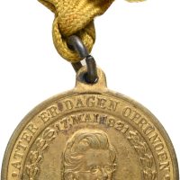 1921 17. mai, John Lund, forgylt bronse, 01