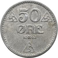 1942 50 øre, sink, 01