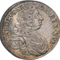 1695 Sverige mark Karl XI (1660-97), 1+