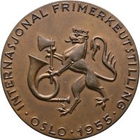 1955 Internasjonal frimerkeutstilling Norwex, H.Rui, 01