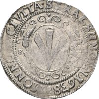 1638 reichstaler Stralsund - Svensk okkupasjon -