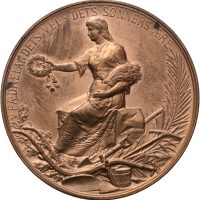 1930 Østfold Landbruksselskap, Rui, 43 mm, bronse